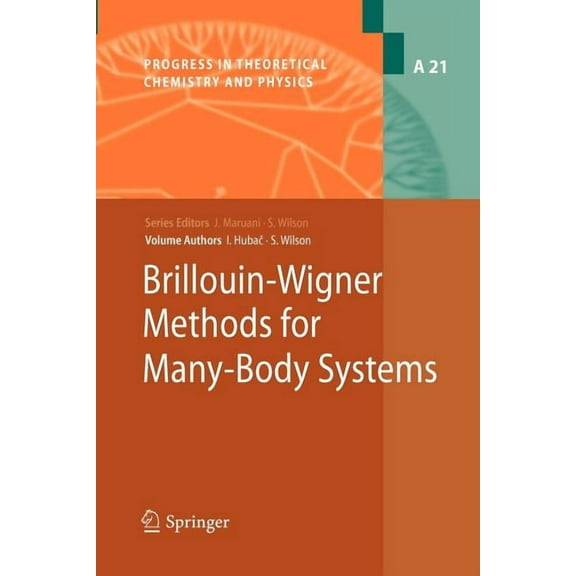 Progress in Theoretical Chemistry and Ph Brillouin-Wigner Methods for Many-Body Systems, Book 21, (Paperback)