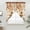Beige, variant on Boho Fall Scarecrows Swag Valances for Windows, Kitchen Window Curtains Over Sink, Thanksgiving Autumn Pumpkins Maple Leaf Window Treatment Curtains for Living Room/Bedroom Curtains 2 Panel 36"x45"