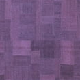 thumbnail image 1 of Ahgly Company Indoor Square Patchwork Blue Transitional Area Rugs, 6' Square, 1 of 4
