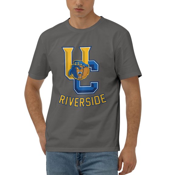 Uc Riverside Highlander Men'S 170g Combed Cotton Short Sleeve T-Shirt