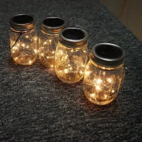 

Livesture Solar bottle hanging light Flat