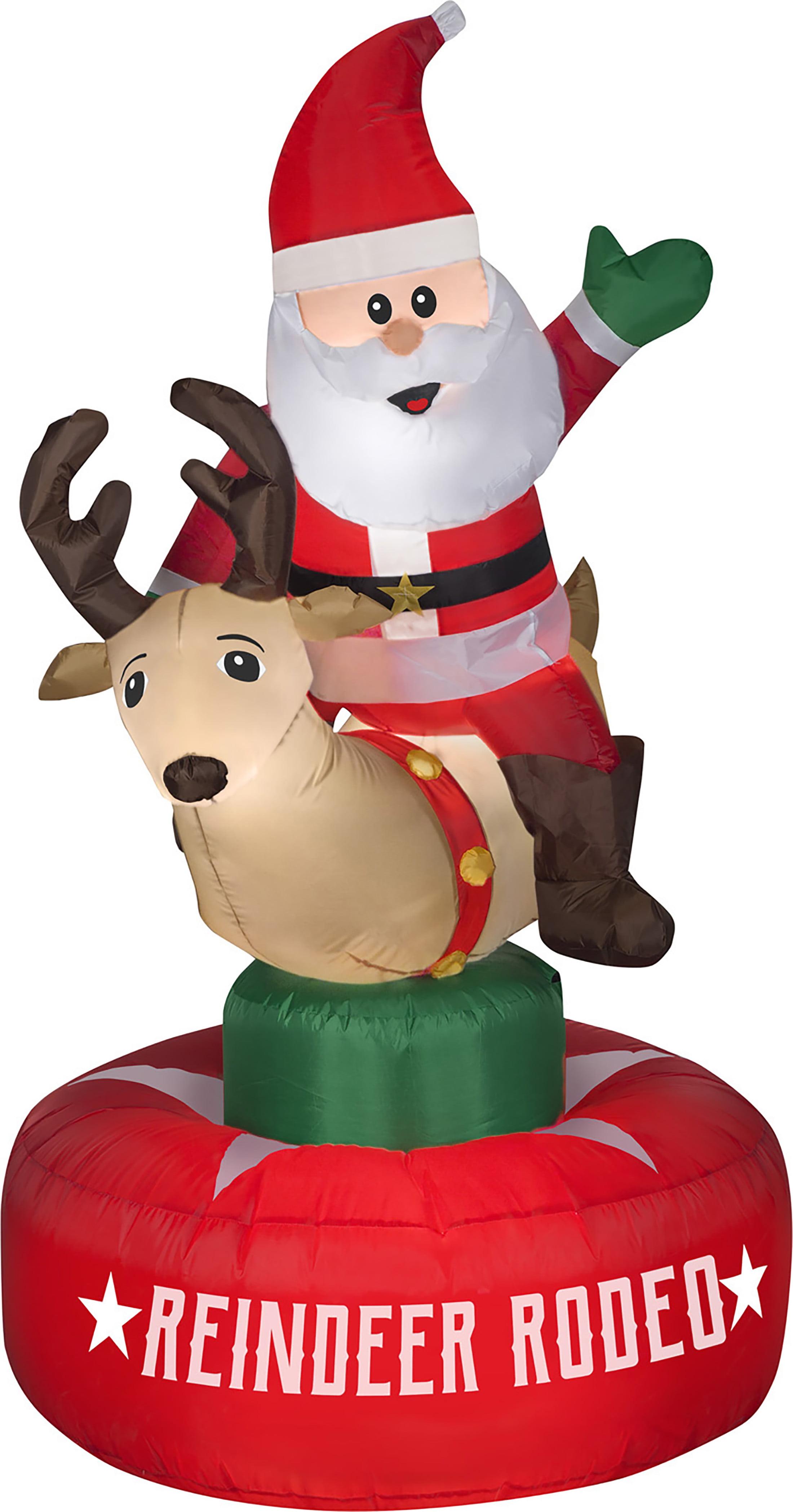 Merry Camper Airblown Inflatable by Gemmy Santa Lights up 8ft for sale online 