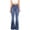 Sky Blue, variant on Women's High Rise Bootcut Jeans - Straight and Wide Leg with Large Pockets Loose Comfortable Denim Pants