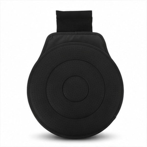 LOLIPPYY Ergonomic Reusable Black Car Seat Cushion for Elderly, Pregnant Women, and Comfortable Driving Support