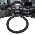 thumbnail image 4 of Universal 15 Inch Steering Wheel Cover Anti Slip Steering Wheel Protector Car Interior AccessoryBlack, 4 of 5