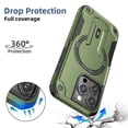 thumbnail image 2 of TYJKeJi Case with Holder Stander Kickstand Drop Resistant Shockproof Case For iPhone 16 Pro (6.3inch), 2 of 7