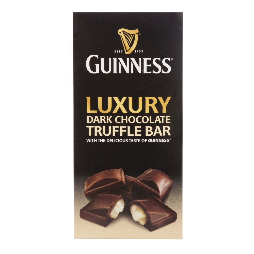 Guinness Dark Chocolate Truffle Bar, 3.1oz (90g)
