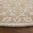thumbnail image 3 of Safavieh Dip Dye Felicia Floral Area Rug, Beige/Ivory, 7' x 7' Round, 3 of 10