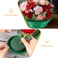 thumbnail image 3 of UPOUART 2Ud Floral Redondo Verde Base Para Arreglos Con Reservorio De Agua Para Flores, 3 of 8