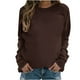 thumbnail image 2 of Ichuanyi liquidación de la moda para mujeres manga larga redonda redonda damas blusa tops blusa ICHUANYI WER202308211772, 2 of 4