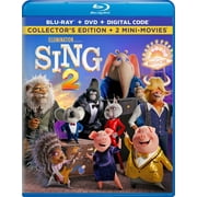 Sing 2 (Blu-ray + DVD + Digital Copy), Universal Studios, Kids & Family