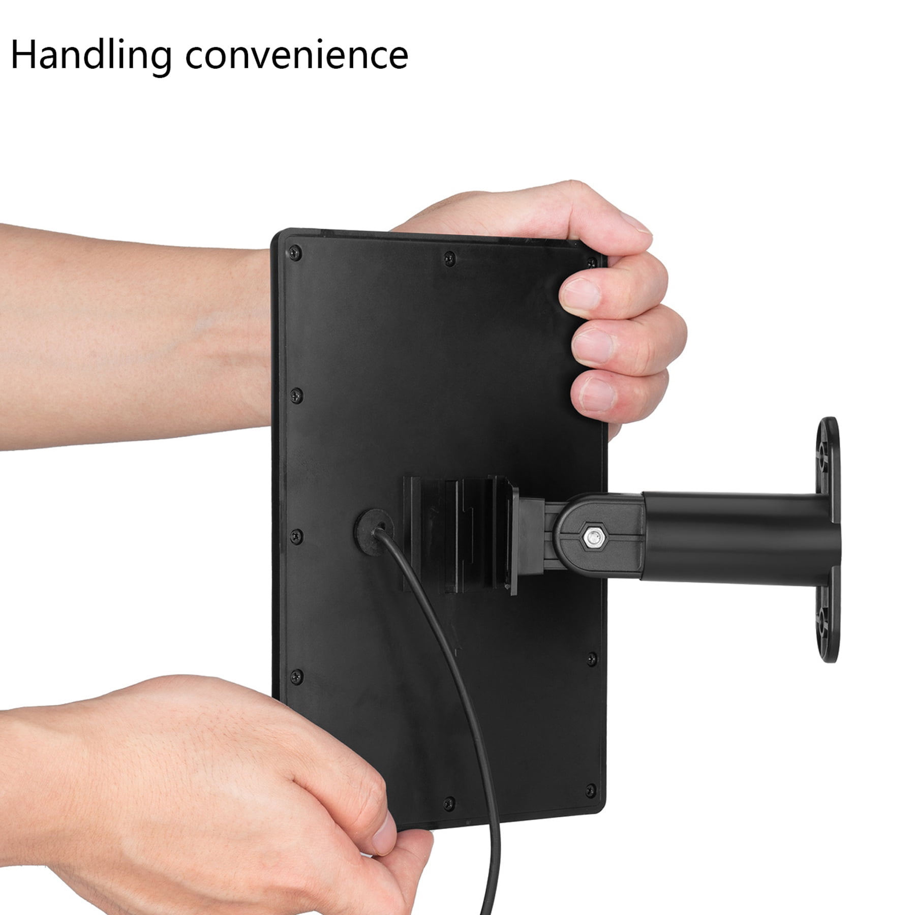 Brightshow Weatherproof Solar Panels for Ring Cameras with Micro USB Connector, 2 Pack