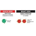 thumbnail image 2 of Marinco 152AY - 2-30A 125V Female to 1-50A 125V Male Y-Adapter, 2 of 2