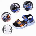thumbnail image 6 of TOWED22 Kid Sandals Boy Summer Sports Hiking Sandals Adjustable Straps Toddler Little Big Kid(Black,8), 6 of 8