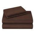 thumbnail image 1 of Juego de Sábanas Kyuden Home Microfibra Matrimonial Chocolate, 1 of 5