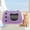Purple PP, variant on AuroraX Cat Carrier Backpack Bubble Backpack,Handheld Airline Approved Shoulder Bag Hard-Sided Pet Carriers Travel Backpack Travel Backpack Black