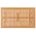 thumbnail image 5 of Lounge Dining Table, Rectangular, Wood, Brown Natural, Modern Contemporary Urban Design, Outdoor Patio Balcony Cafe Bistro Garden Furniture Hotel Hospitality, 5 of 5