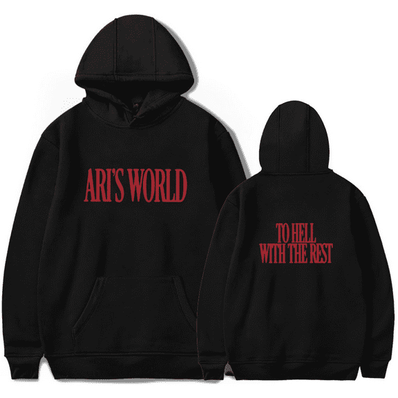 Ari Abdul Merch The Hell With The Rest Hoodies Hooded Men Women Long Sleeve Sweatshirt Streetwear Pullover Top