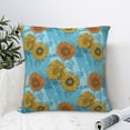 thumbnail image 4 of Pofeuu Sunflowers Print Double-sided plush pillowcase Square Throw Pillow Covers Pillows Cover for Living Room Bedroom Sofa Couch Cushion Cover（No pillow core）-26"x26", 4 of 7