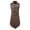 Brown, variant on Style Sleeve Long Dress Literary Long Dress Party