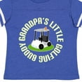 thumbnail image 4 of Inktastic Grandpa's Little Golf Buddy Boys Toddler T-Shirt, 4 of 5