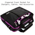 thumbnail image 5 of VANGODDY Nylon Multi-Compartment Convertible Backpack And Shoulder Bag Carrying Case For Microsoft Surface Book 2 / Surface Pro / Surface Laptop (13 Inches - 14 Inches) (Purple), 5 of 6