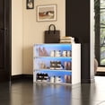 thumbnail image 2 of Space-Saving Solution - Stackable Shoe Cabinet with Multiple LED Colors, 2 of 6