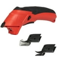 thumbnail image 5 of Stalwart Cordless Electric Scissors with 3.6V Rechargeable Battery - Cardboard Cutter Tool, 2 Blades and Standard Power Cord, Red, 5 of 8