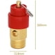 thumbnail image 2 of Dinheiro 1/4 BSP Válvula de seguridad Compresor de aire Sensor de presión 145PSI 8,8 BAR, 2 of 3