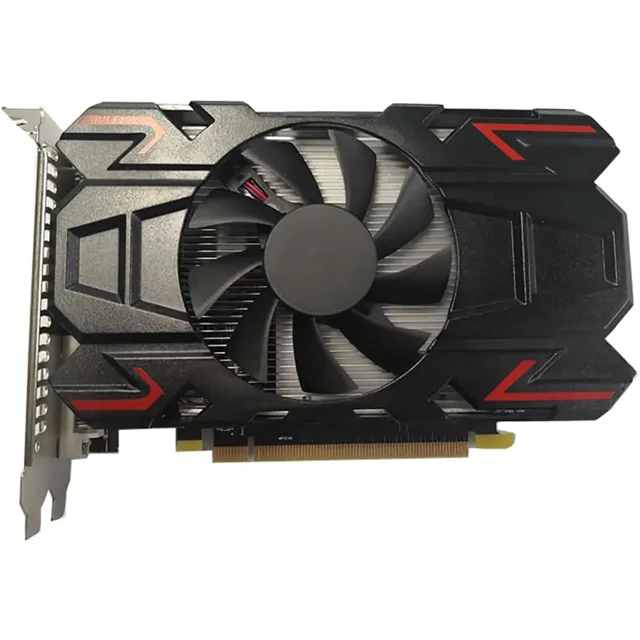 Tarjeta de Vídeo Original AMD HD6770 4G DDR5 Tarjeta de Vídeo de Oficina ATI HD 6770 Tarjeta Gráfica de Juego