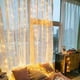 thumbnail image 5 of LED Curtain String Lights Christmas Garland Decor Fairy Light 8 Modes USB Remote Control Wedding Holiday Party for Bedroom Home, 5 of 5