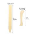 thumbnail image 2 of OULII Portable Plastic Letter Opener for DIY with Ergonomic Handle Beige Color Lightweight and Small Size, 2 of 8