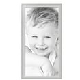 thumbnail image 2 of ArtToFrames 16" x 32" Metro Ice Silver Black Picture Frame, 16x32 inch Silver Wood Poster Frame (WOM-5247),  Pack, 2 of 7