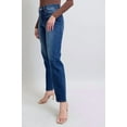 thumbnail image 5 of Womens Plus Size Straight Jeans With Unique Side Seam Detail And Pockets For Modern Fit Durable Everyday Denim, 5 of 7
