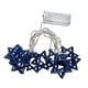 thumbnail image 5 of Lámpara iluminada, decoración luminosa, 9.8 pies, lámpara iluminada para Shabat Rosh Hashaná, azul, 5 of 9