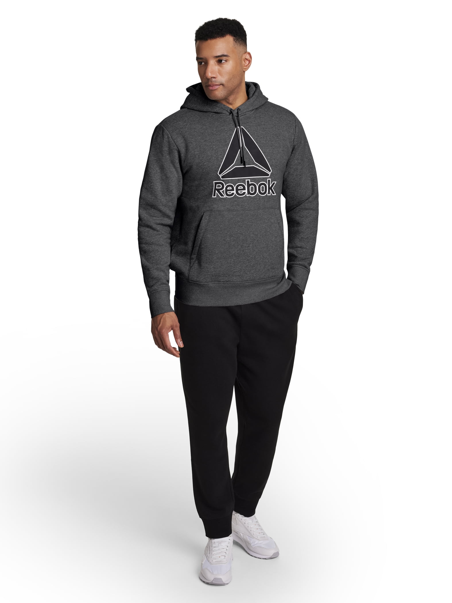 Reebok Men's and Big Men's Game Day Fleece Hoodie, Sizes XS-5XL
