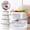 Grey-4, variant on Lilixerw 3-Piece Food Storage Containers Set,Refrigerator Organizer with Removable Drain Insert & Lid,Stackable Fresh-Keeper for Fruit,Vegetables,Meal Prep,Dishwasher Safe,Rectangular