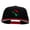 Red Black, variant on African Kwanzaa Embroidered Two Tone Flat Bill Snapback - Red Black OSFM