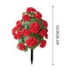 thumbnail image 3 of Fiudx Flores Artificiales, Elegante Decoración de Manzano Silvestre de Seda, Estacas Resistentes Incluidas, Decoración de Suelo de Geranio de Bajo Mantenimiento, Ideal para Jardín, Patio y Jardín, Me, 3 of 6
