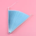 thumbnail image 3 of 6 Pcs Tissue Paper Fan Paper Flowers for Birthday Party Wedding Decoration (Blue), 3 of 4