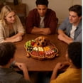 thumbnail image 2 of Wood Serving Platter - Dog Multi-Compartment Display Table Decor | Wooden Charcuterie Board Serving Tray For Cheese, Meat, Fruit, Candy, Desserts, Home Kitchen, Party And Holiday Use, 2 of 9