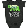 thumbnail image 3 of Inktastic Gatlinburg, Tennessee Mountains and Bear Shape Boys or Girls Baby Bodysuit, 3 of 5