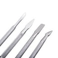 thumbnail image 3 of Cuticle Pusher Cuticle Remover Nail Kit Manicure Tools for Nail Cleaner 4PACK, 3 of 5