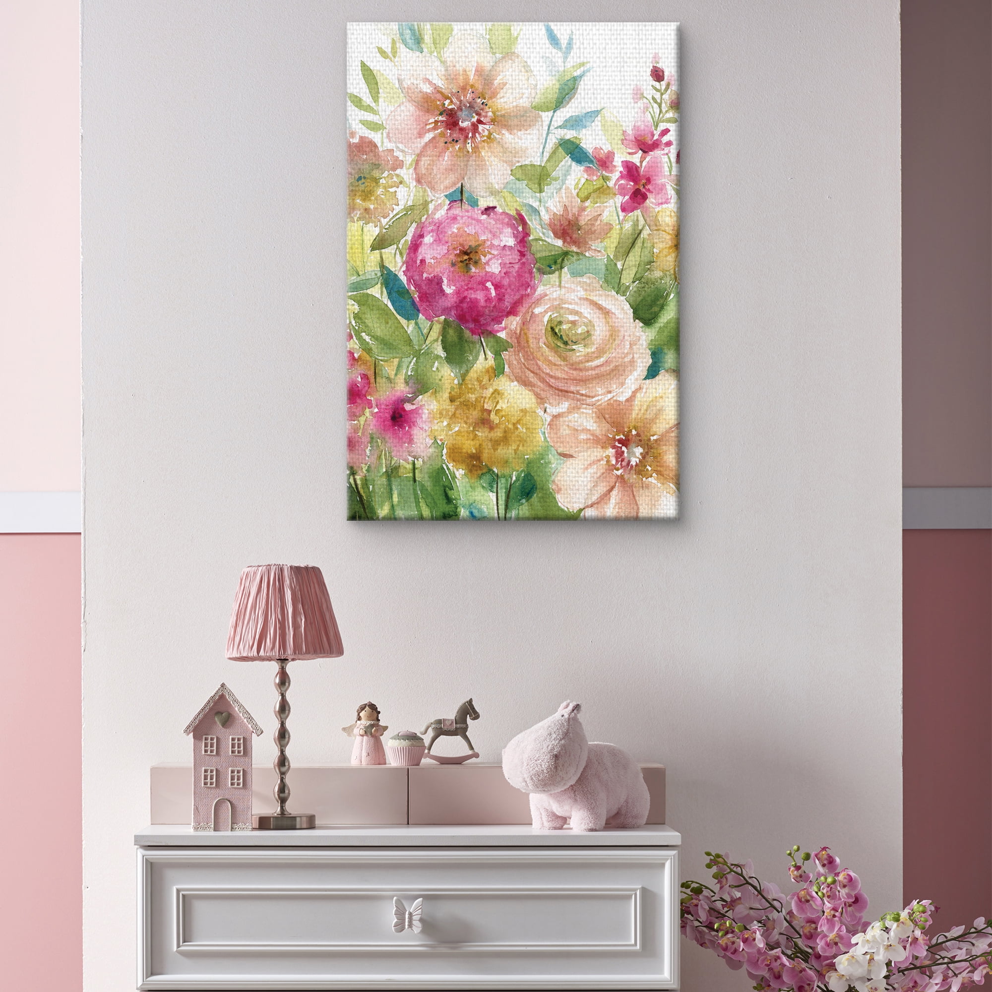 Masterpiece Art Gallery Bloomin' Pretty Wildflowers by Carol Robinson Canvas Art Print 24" x 36"