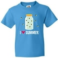 thumbnail image 3 of Inktastic I Love Summer Cute Fireflies Youth T-Shirt, 3 of 5