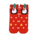 thumbnail image 2 of A Pair Of Socks Christmas Socks Cute Cartoons Christmas Socks Mid Socks Suitable For Keeping Warm In Autumns And Winter, 2 of 6