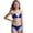 P200 Blue, variant on Tfken Summer Girls Cute Swimsuit Set Outfits Beach Swim 2 Piece Bikini Vest With Swimming Trunks Set Swimwear Quick-Dry Children Soft Bathing Suits Size 9-10 Years Blue