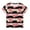 Pink, variant on Toddler Kids Boys Girls Hawaiian Tops Summer Beach Tropical Print Short Sleeve T-shirt Summer Funny Graphic Shirts 3-14 Years Red