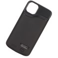 thumbnail image 3 of Funda de batería para teléfono para iOS 11 Pro Max de 6,5 pulgadas, funda protectora de carga extendida, 6000 mAh, indicador de carga, funda delgada, color negro, 3 of 5