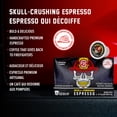 thumbnail image 4 of Fire Department Coffee Skull-Crushing Espresso Dark Roast Premium K-Cup Coffee Pods (12 Pods), 4 of 11